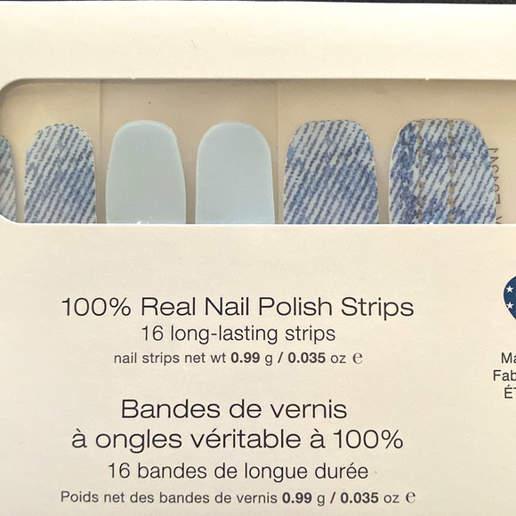 NWT SET of 2 New Color Street 100% Real Nail Polish Strips beautiful colors - Picture 3 of 5